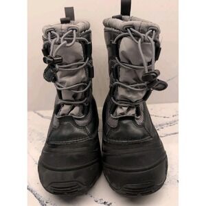 The North Face Alpenglow IV Waterproof Snow Boots Size 1 Thermafelt Insulated